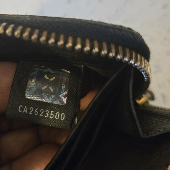 Fendi 2013 Zucchino FF Logo Wallet with some Callouts AS IS - Picture 4 of 16